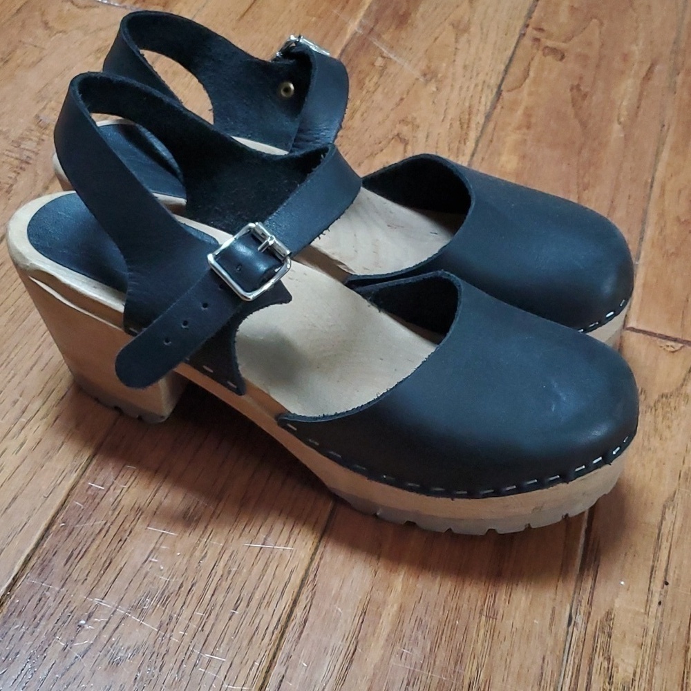 MIA Abba Swedish wooden clogs